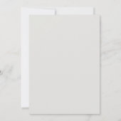 ナイトウィンターシーナリー&深紅色クリスマスパーティー 招待状 (裏面)