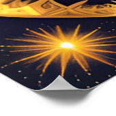 ナイトウエレガントルイラストレーション ポスター (角)