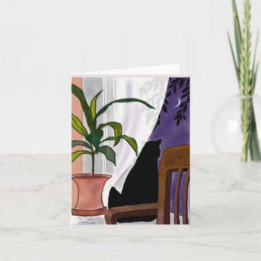 ナイトウォッチのノートカード カード (正面)