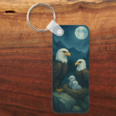 ナイトウォッチ – 星の下のイーグル家族 キーホルダー (正面)