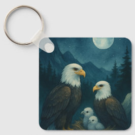 ナイトウォッチ – 星の下のイーグル家族 キーホルダー