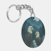 ナイトウォッチ – 星の下のイーグル家族 キーホルダー (正面左)