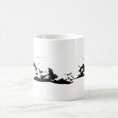 ナイトウォッチ、簡単息 コーヒーマグカップ (中央)