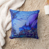 ナイトウ絵を描ルの"16 X "16装飾用クッション クッション (ブランケット)