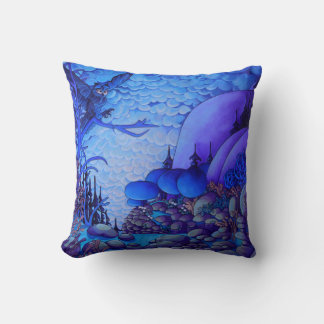 ナイトウ絵を描ルの"16 X "16装飾用クッション クッション