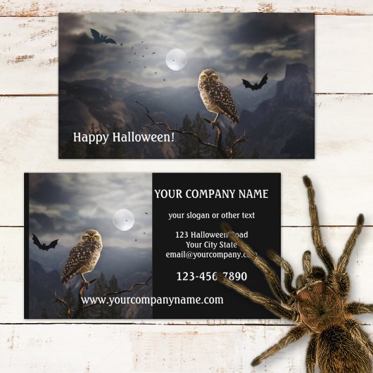 ナイトオウル ハロウィン 名刺