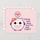 ナイトオウル ポストカード (正面/裏面)