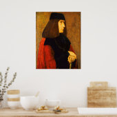 ナイトオブザゴールデンフリースジャンペルラルファインアート ポスター (キッチン)