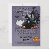 ナイトオブファイトハロウィーン招待状 招待状 (正面)