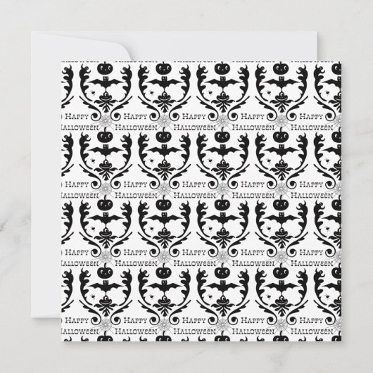 ナイトオブフィアこうもりハローウィンパーティ招待状 招待状 (裏面)