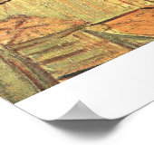 ナイトカフェオンプレイスラマルティーヌインアルルズバイヴァンゴッホ ポスター (角)