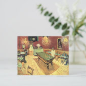 ナイトカフェオンプレイスラマルティーヌインアルルズバイヴァンゴッホ ポストカード (スタンド正面)