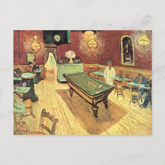 ナイトカフェオンプレイスラマルティーヌインアルルズバイヴァンゴッホ ポストカード