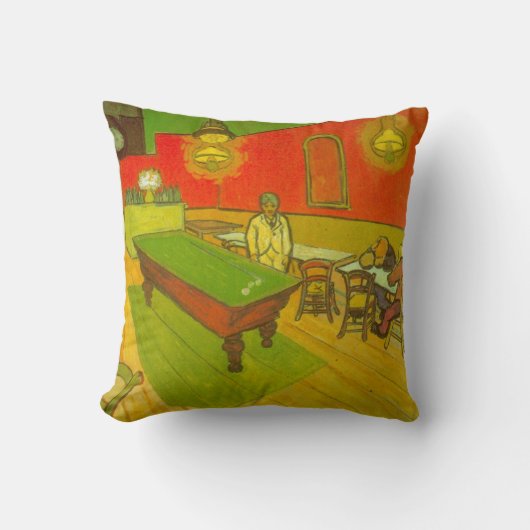 ナイトカフェバイビンセントヴァンゴッホ クッション (正面)