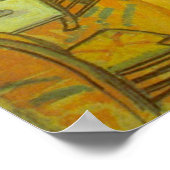 ナイトカフェバイビンセントヴァンゴッホ ポスター (角)