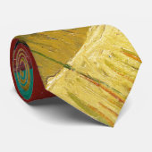 ナイトカフェヴィンセントヴァンゴッホペインティングアート ネクタイ (ロール)