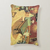 ナイトカフェ、プレイスラマルティーヌバイビンセント・ヴァン・ゴッホ アクセントクッション (裏面(縦))