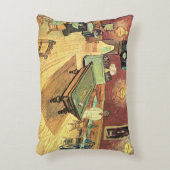 ナイトカフェ、プレイスラマルティーヌバイビンセント・ヴァン・ゴッホ アクセントクッション (正面(垂直))