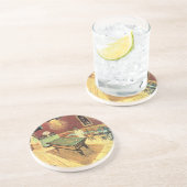 ナイトカフェ、プレイスラマルティーヌバイビンセント・ヴァン・ゴッホ コースター (側面)