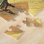 ナイトカフェ、プレイスラマルティーヌバイビンセント・ヴァン・ゴッホ ジグソーパズル (側面)