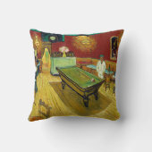 ナイトカフェ – ヴィンセント・ファン・ゴッホ絵画アート クッション (裏面)