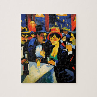 ナイトカフェinパリ， 1900 ジグソーパズル