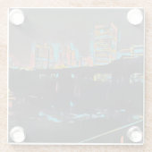 ナイトガラスコースターのRVA ガラスコースター (裏面)