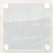 ナイトガラスコースターのRVA ガラスコースター (裏面)