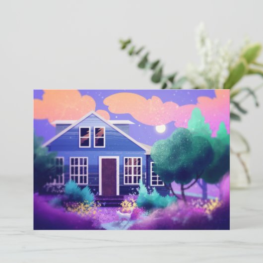 ナイトガーデンの白猫 シーズンカード (スタンド正面)