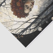 ナイトガーデンクイーンムーンライト美しいドッグウッズデクパ 薄葉紙 (詳細)