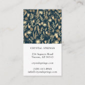 ナイトガーデンボタニカルプラントシモダンックフローラ 名刺 (裏面)