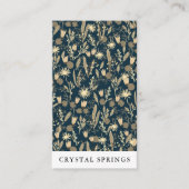 ナイトガーデンボタニカルプラントシモダンックフローラ 名刺 (正面)