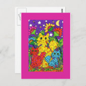 ナイトガーデン ポストカード (正面/裏面)