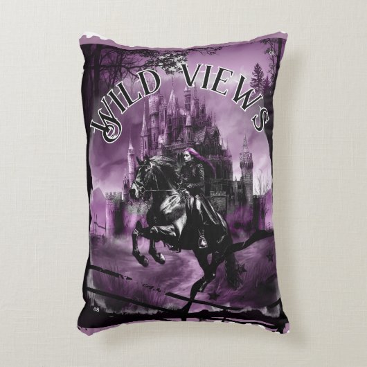 ナイトキャッスルスタンプ アクセントクッション (正面(垂直))