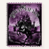 ナイトキャッスルスタンプ ノートブック (正面)