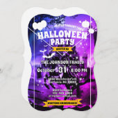 ナイトキャッスルスタンプ 招待状 (正面/裏面)