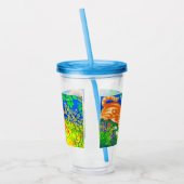 ナイトキャット アクリルタンブラー (左)