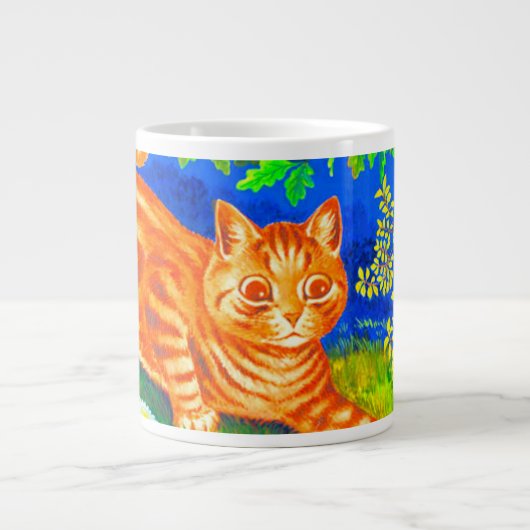 ナイトキャット ジャンボコーヒーマグカップ (正面)