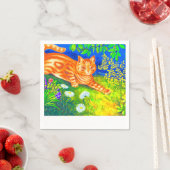 ナイトキャット スタンダードカクテルナプキン (インサイチュ)