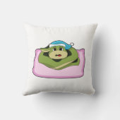 ナイトキャップで眠るヘビ クッション (裏面)