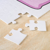 ナイトキャップで眠るヘビ ジグソーパズル (側面)