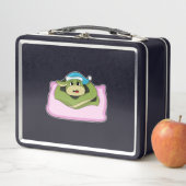 ナイトキャップで眠るヘビ メタルランチボックス (インサイチュ)