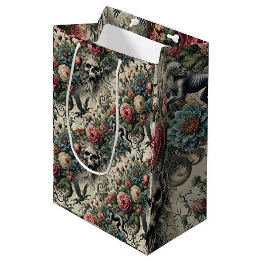 ナイトギャラリーへのアクセス – ゴシックビクトリアン様式 ミディアムペーパーバッグ (正面アングル)