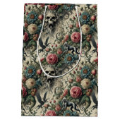 ナイトギャラリーへのアクセス – ゴシックビクトリアン様式 ミディアムペーパーバッグ (裏面)