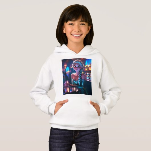 ナイトクラブで美しい王女エルザ、8K写真。 (正面フル)