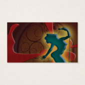 ナイトクラブのスポットライトを演じる歌手 (裏面)