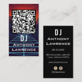 ナイトクラブプロフェッショナルDJs名刺 名刺 (正面/裏面)