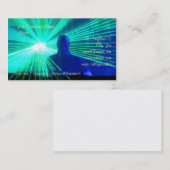 ナイトクラブ/バーのデッキのDJ 名刺 (正面/裏面)