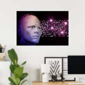 ナイトクラブdjポスター ポスター (ホームオフィス)