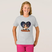 ナイトクリエイター あったかハートの窓飾り Tシャツ (正面フル)
